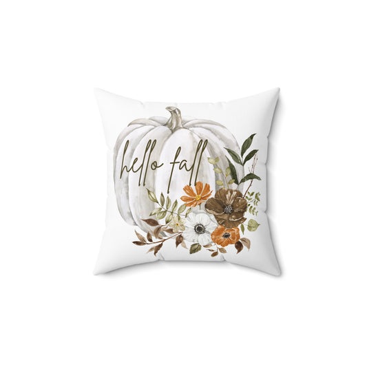 Fall Pumpkin Pillow | Autumn Decor, Home Accent, Seasonal Cushion, Thanksgiving Gift, Cozy Living