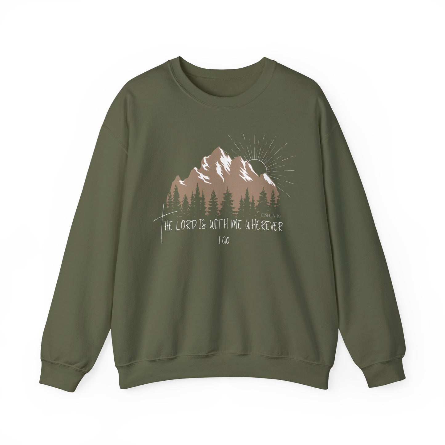 Joshua 1:9 Unisex Heavy Blend™ Crewneck Sweatshirt