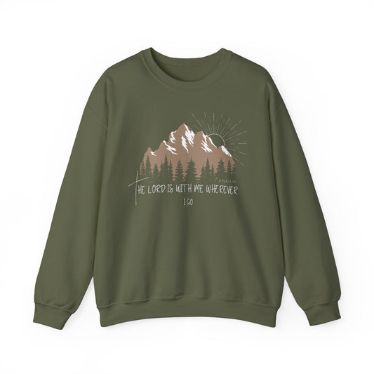 Joshua 1:9 Unisex Heavy Blend™ Crewneck Sweatshirt