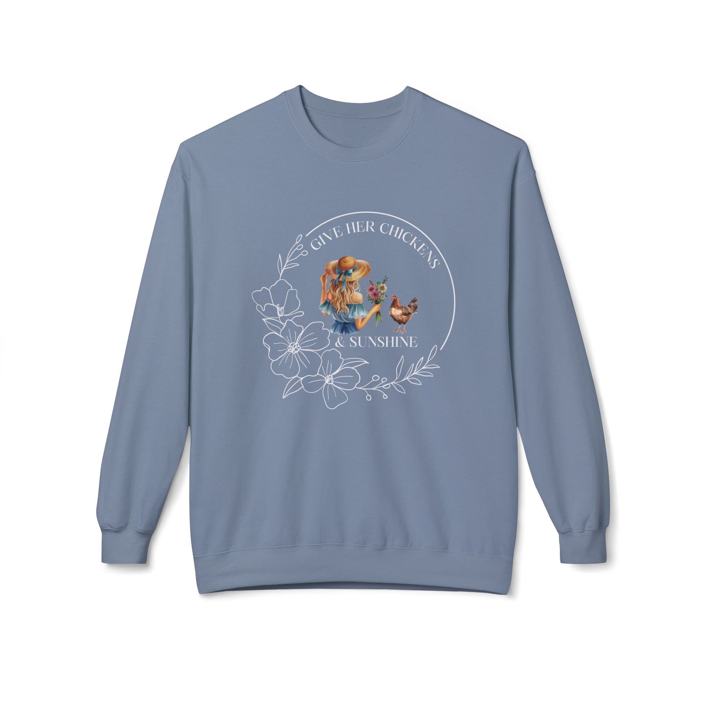 Chickens and Sunshine Sweatshirt