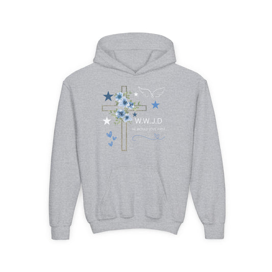 Kids WWJD Youth Hoodie Sweatshirt
