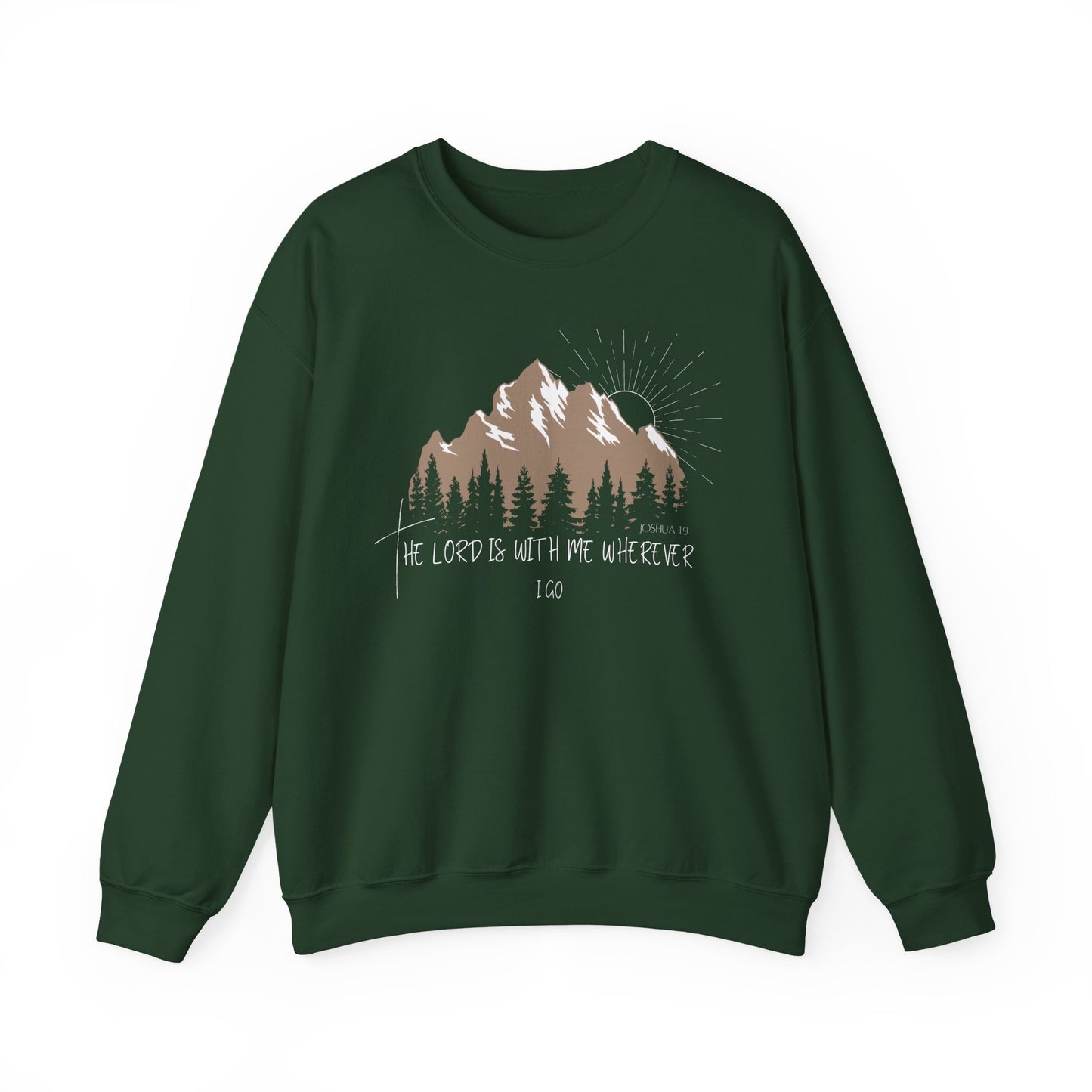 Joshua 1:9 Unisex Heavy Blend™ Crewneck Sweatshirt