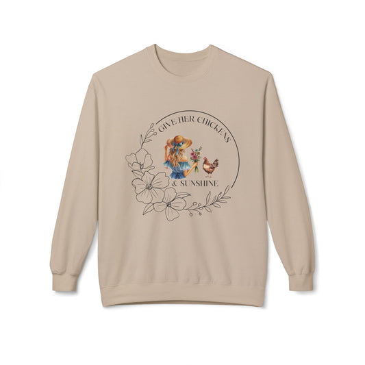 Chickens and Sunshine Sweatshirt