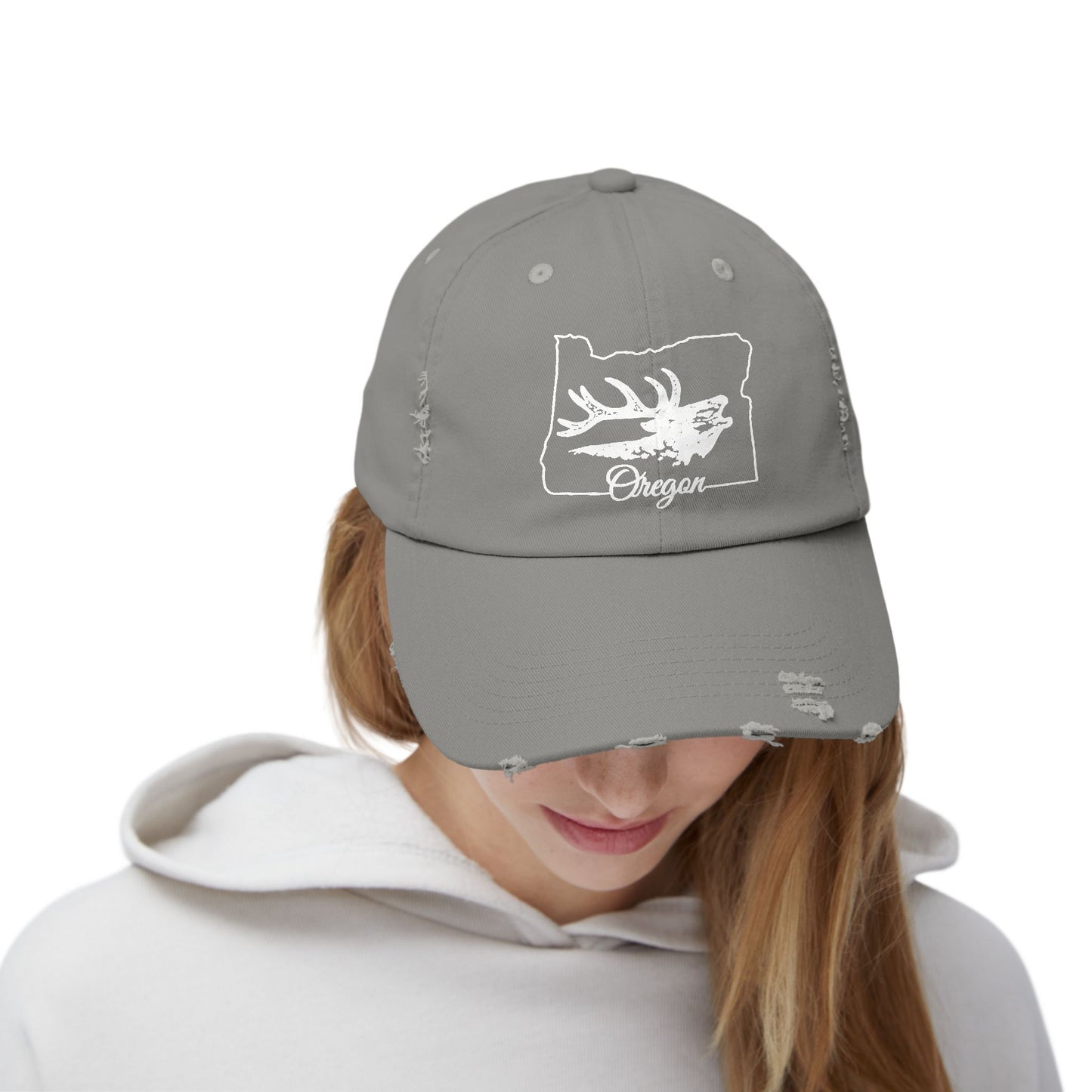 Unisex Distressed Cap