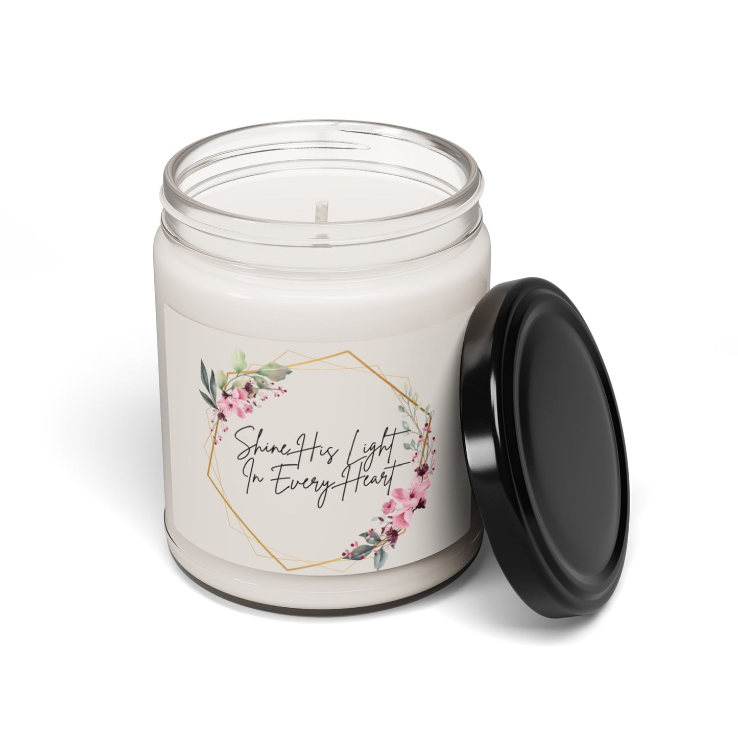 Shine His Light Scented Soy Candle, 9oz