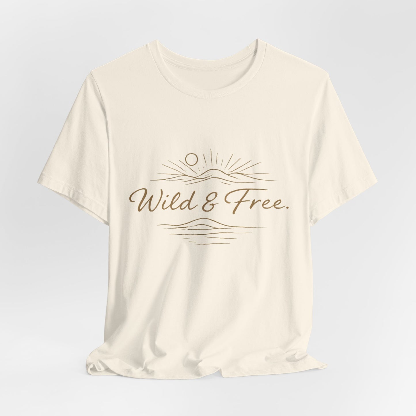 Wild & Free Tee — Vintage Sunset Adventure T‑Shirt